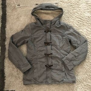 Abercrombie and Fitch Women's Sherpa Lined Jacket